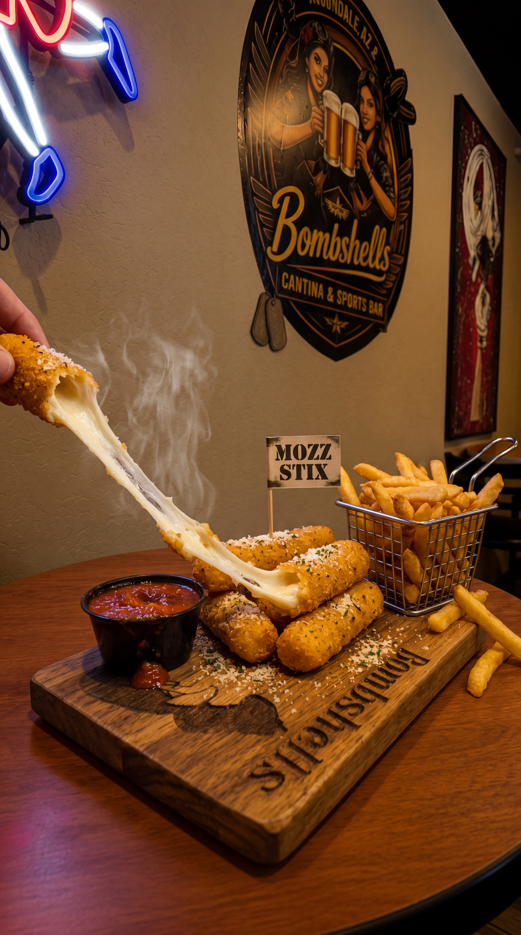 Mozzarella Cheese Stix picture — house-made fried mozzarella sticks at sports bar in Avondale, Arizona