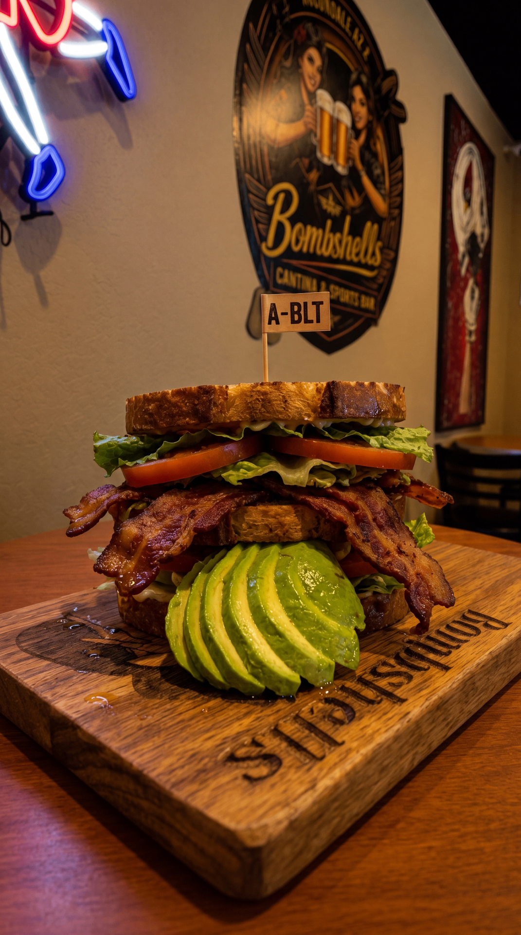 A-BLT sandwich picture — avocado bacon lettuce tomato sandwich in Avondale, Arizona