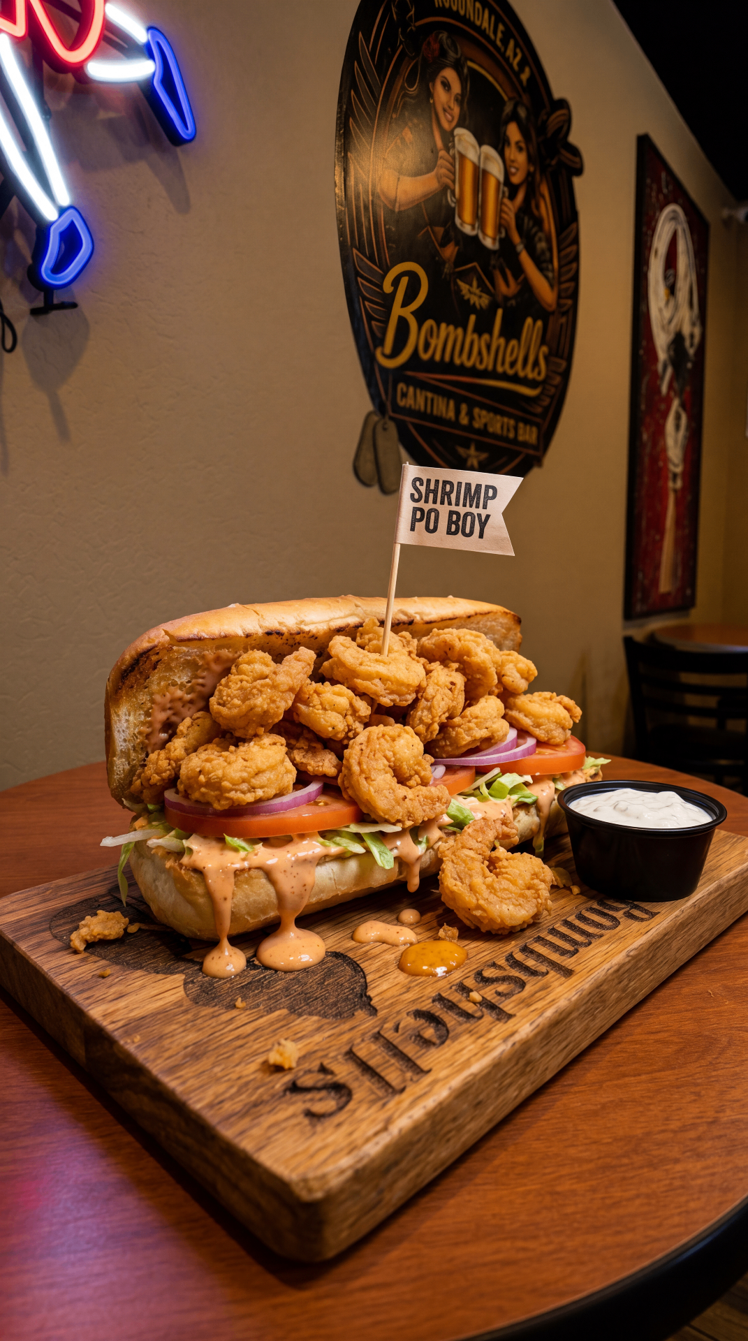 Shrimp Po' Boy picture — fried shrimp po-boy hoagie in Avondale, Arizona