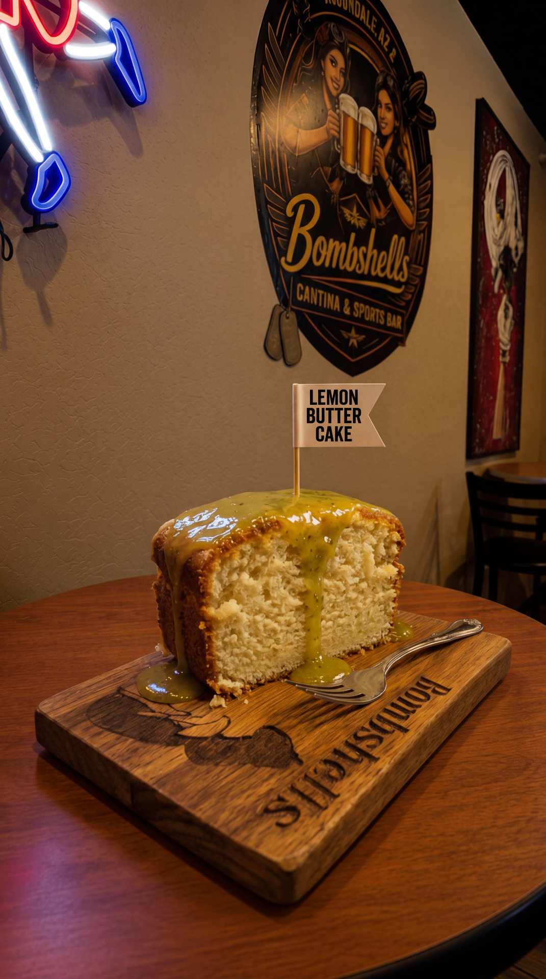 Lemon Butter Cake picture — lemon cake with tomatillo glaze in Avondale, Arizona