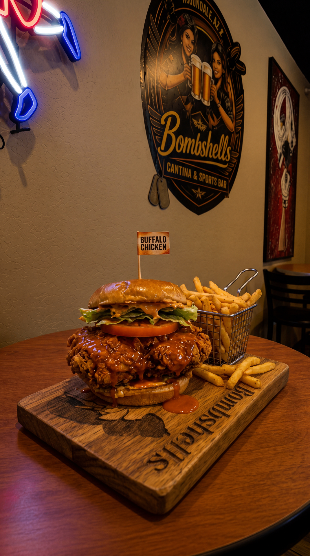 Buffalo Chicken Sandwich picture — crispy buffalo chicken sandwich in Avondale, Arizona