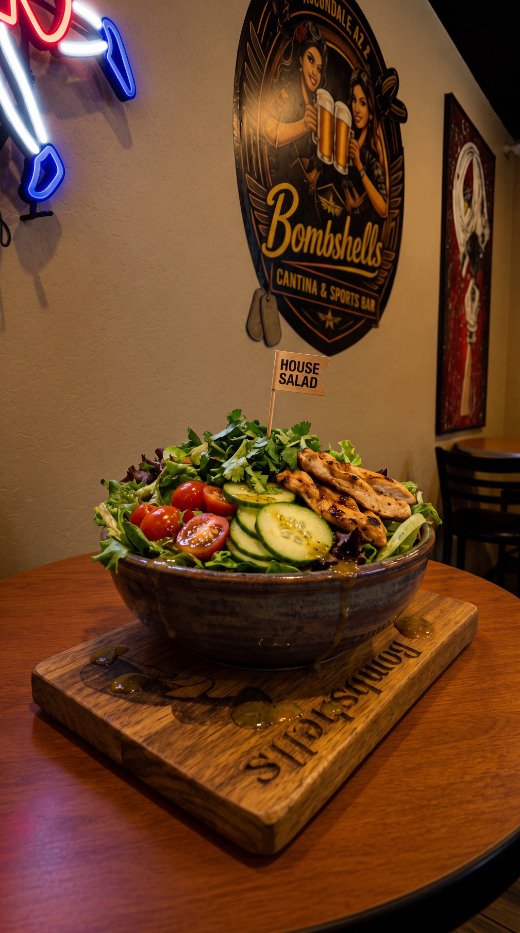 House Salad picture — fresh house salad with honey cilantro dressing in Avondale, Arizona