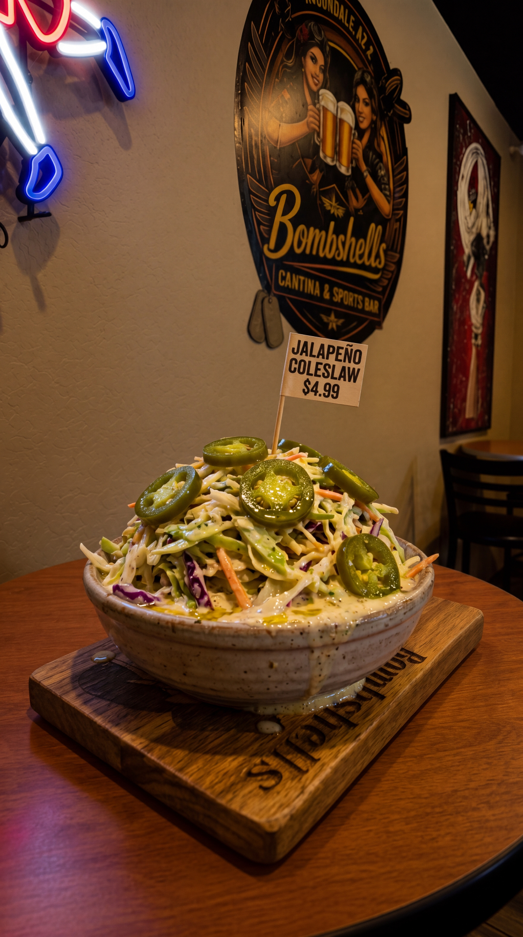 Jalapeño Coleslaw picture — creamy jalapeño coleslaw in Avondale, Arizona