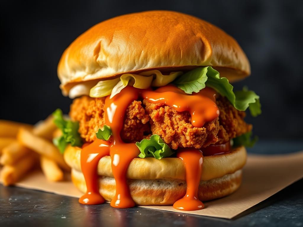 Buffalo Chicken Sandwich — sandwich at sports bar in Avondale, Arizona