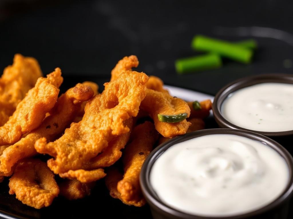 Fried Pickles — buffalo wings and shareables at Bombshells Sports Cantina, sports bar in Avondale, AZ