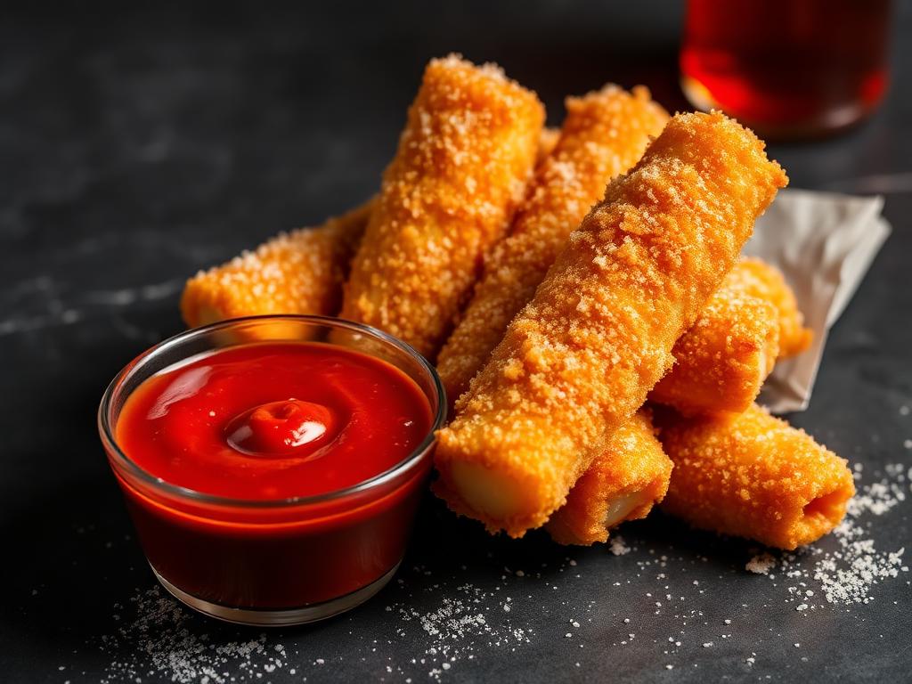 Mozzarella Cheese Stix — buffalo wings and shareables at Bombshells Sports Cantina, sports bar in Avondale, AZ
