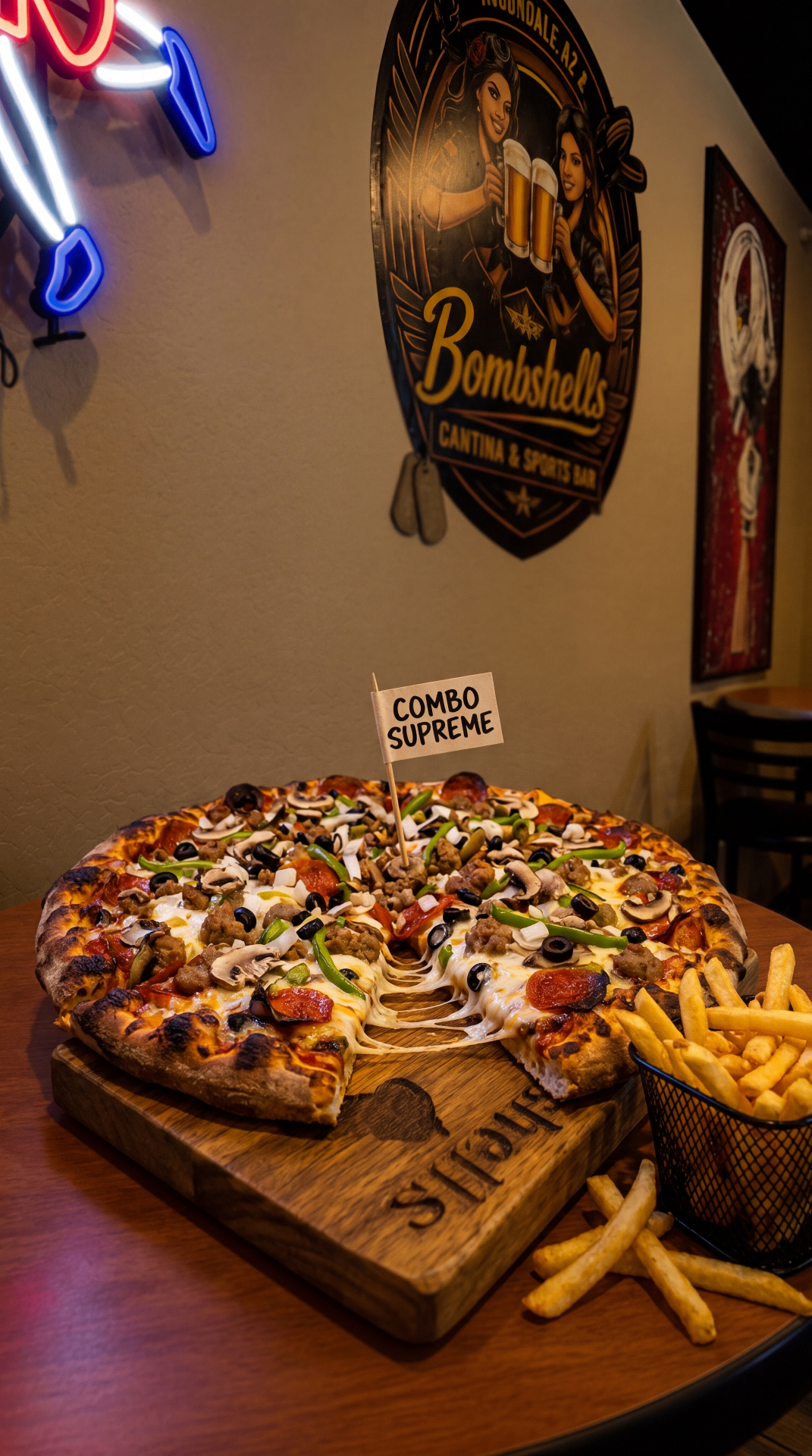 Combo Supreme pizza picture — supreme pizza with pepperoni and sausage in Avondale, Arizona